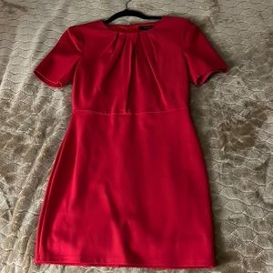 Red dress (size medium) from Forever 21 with zipper on the back.